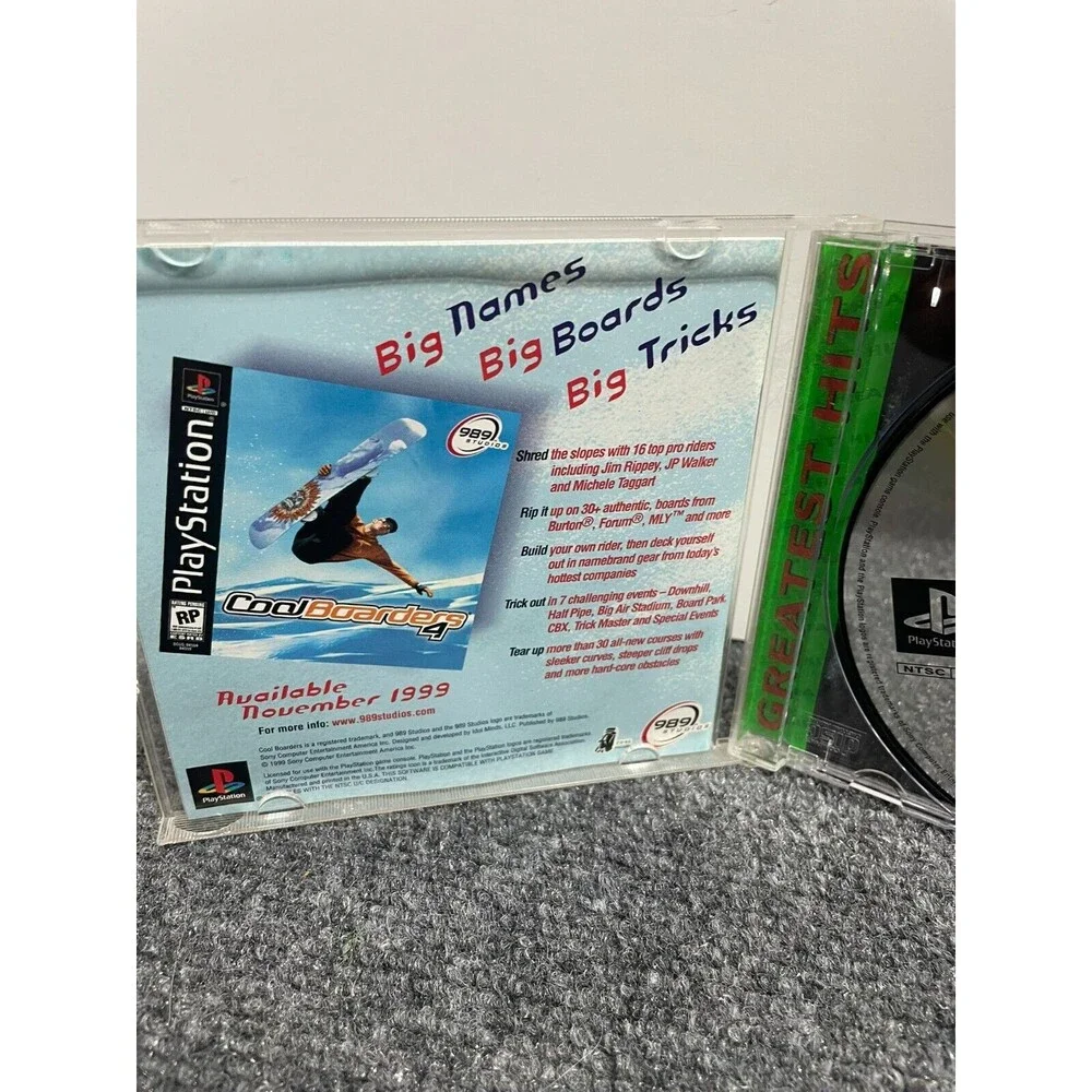 Cool Boarders 3 (Sony PlayStation 1, 1998)